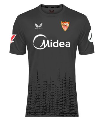 adult grey home goalkeeper shirt 2425 Collection - Sevilla FC Apparel and Gear