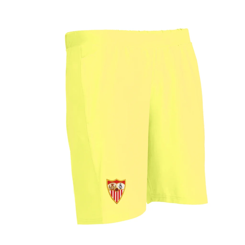 adult third goalkeeper shorts yellow 2425 Collection - Sevilla FC Apparel and Gear