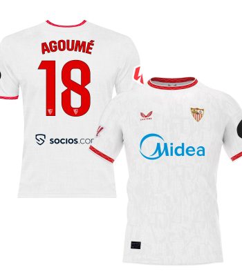 agoumé t-shirt home adult 2425 Collection - Sevilla FC Apparel and Gear