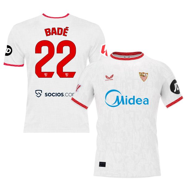 badé home adult t-shirt 2425 Collection - Sevilla FC Apparel and Gear