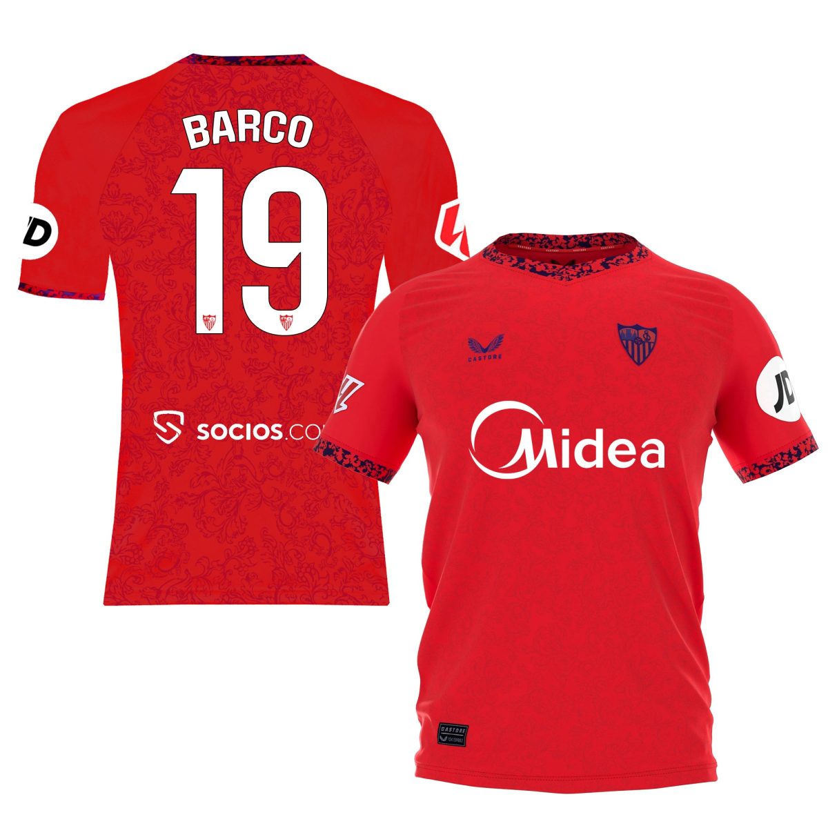 boat t-shirt away adult 2425 Collection - Sevilla FC Apparel and Gear