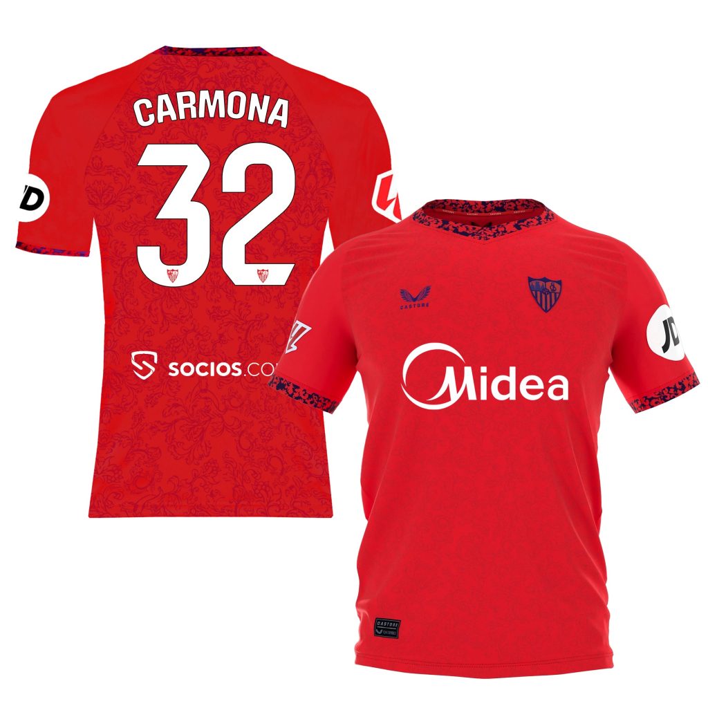 carmona adult away jersey 2425 Collection - Sevilla FC Apparel and Gear