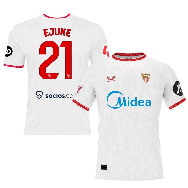 ejuke t-shirt home adult 2425 Collection - Sevilla FC Apparel and Gear