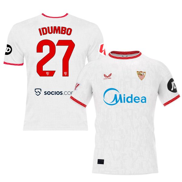 idumbo t-shirt home adult 2425 Collection - Sevilla FC Apparel and Gear