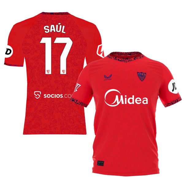 saul away jersey for kids 2425 Collection - Sevilla FC Apparel and Gear