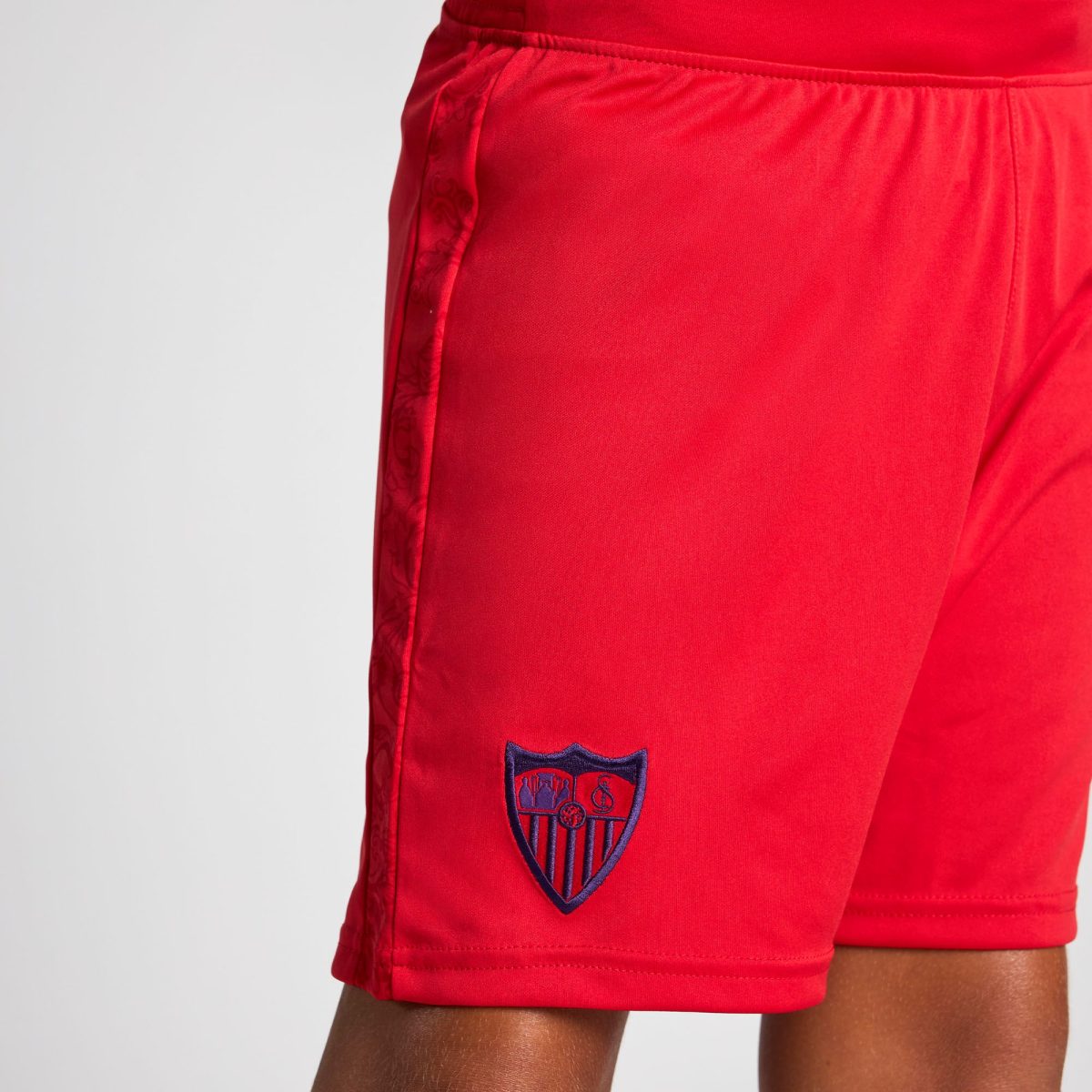 shorts away boy red 2425 Collection - Sevilla FC Apparel and Gear