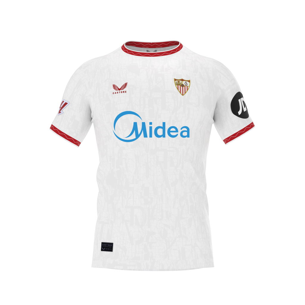 white first shirt for kids 2425 Collection - Sevilla FC Apparel and Gear