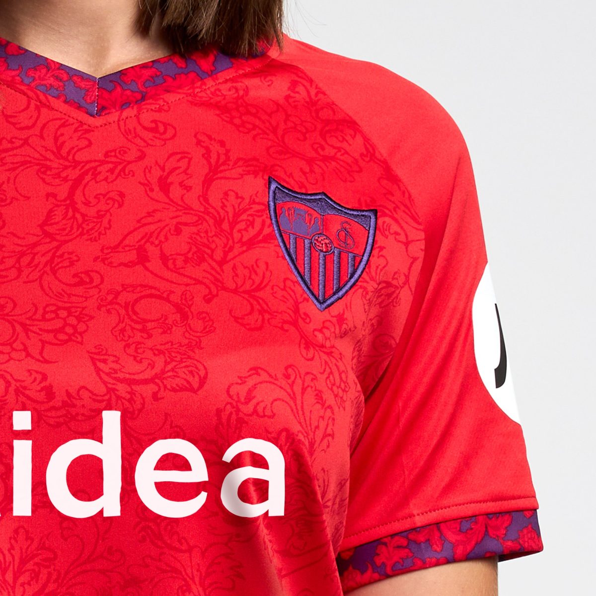 womens away red shirt 2425 Collection - Sevilla FC Apparel and Gear